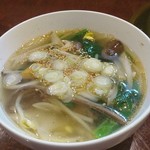 肉料理 大森 - 野菜スープ