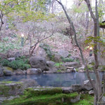 那須温泉　山楽 - こちらが露天風呂。ふたつあるうちの小さい方なんですが。