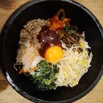 韓菜 - 石焼ビビンバ(ライス大盛)・８１０円
