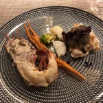 ハクガ - 赤座海老とずわい蟹