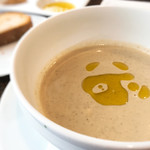 サラマンジェ ド ヨシノ - 三浦産ごぼうのスープ