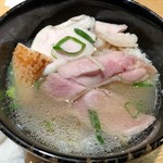 麺屋一燈 - 2018/1 月曜日限定「地鶏そば」(4)