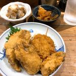 あなぐま亭 - カキフライ定食 ¥680-
