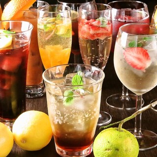 We have a wide variety of drinks that go well with your meals ♪ Homemade sangria is popular