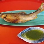 隠れ里車屋 - 鮎塩焼