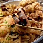 たけうちうどん店 - 下足が脱いだ！