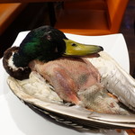ビストロ ダイア - 木曽川の網取り青首鴨