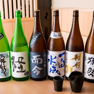 季節の日本酒にもこだわります！！