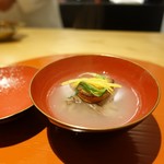 肉屋 雪月花 NAGOYA - 飛騨牛頬肉のすりながし からすみと共に