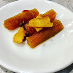 中国料理 一楽 - 辛味漬け物が良きアクセント