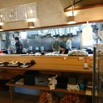 かいだ屋 - ここが厨房です