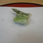 天ぷら 京星 - アスパラ