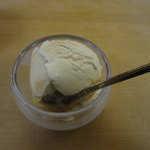 天ぷら 京星 - アイスクリーム