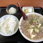 一富士食堂 - 肉すい定食＠830円