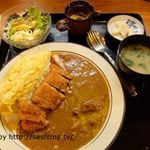 Shimahachi - かのや黒豚カツカレー セット