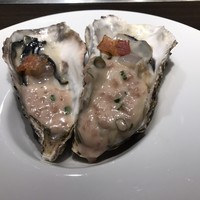 銀座のステーキ 銀座本店 - プリプリの牡蠣