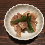 にょろ助 瓢六亭 - お通し