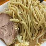 ラーメンエース - ラーメン　ニンニク少し、ヤサイ