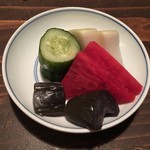 にょろ助 瓢六亭 - お漬物