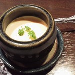 伍味酉 - 名古屋コーチン玉子のとろける壷焼きチーズプリン５４０円（税込）