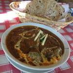 インドとパキスタンのカレーレストラン CHAND - 料理写真:マトンコルマ、ロティ