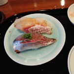 小笹寿し - 鯛、鰺