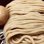 中華蕎麦 とみ田 - 太麺アップ