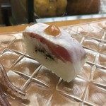 たつみ寿司 - 締めの一品の美しさも見事♪