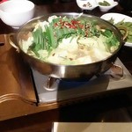 Wagyuu Motsunabe Hakata Matsumoto - もつ鍋醤油味です