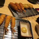 旬 - エビとんかつ ししとう エビフライ