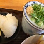 ふる里うどん  - 大根おろしと薬味