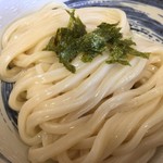 ふる里うどん  - かしわ天ぶっかけのうどん（冷）