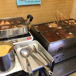 ふる里うどん  - おでんコーナー