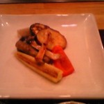 ステーキ ならまち - 鉄板焼き、お野菜。