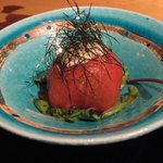 Kirari - 丸ごとトマト（中には明太子と海の幸が入ってました）
