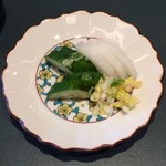 うな重に付属の漬物