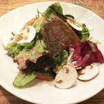 大阪 アイナメムニエル サラダ♪