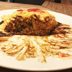 洋食 川ぎし - ４人分のオムライス断層どやっ♪