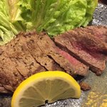 大衆馬肉酒場 馬王 堺筋本町店 - ヒレステーキ