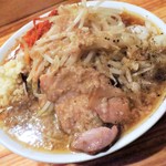 にかいや - ラーメン＋トッピング全部