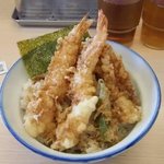 天丼・天ぷら本舗 さん天 - 海老天丼￥390税込