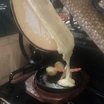 湯島ワンズラクレット チーズ料理専門店 野菜＆ワイン - ラクレット
