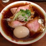 中華そば しば田 - 「中華そば」780円＋味玉