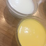 北京ダック専門店 北京カォヤーテン - 杏仁豆腐とマンゴープリン