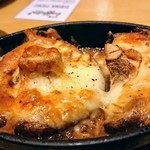 ワイン屋バフェット - 肉厚しいたけのゴルゴンゾーラ焼き♪