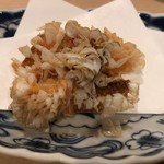 ぎおん 阪川 - ぐじ皮 唐揚げ