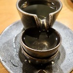 炉ばた えんてんか酒場 - 栃木の地酒「町田酒造」 一合700円