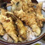 豊野丼 - 鰰天丼