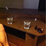 +cafe - 一番トイレ側の席