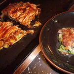 Okonomiyaki Warai - ハーフ＆ハーフ